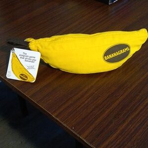 Bananagrams Crossword Family Fun Game Bananagram Word Play Banana 144 Letters